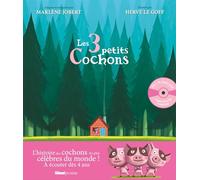 Les trois petits cochons - Marlène Jobert: Livre CD Marlène Jobert