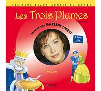Les Trois plumes: D'après grimm - Livre CD