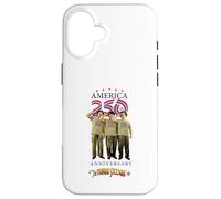 Les Trois Stooges+ États-Unis 250 Coque pour iPhone 16