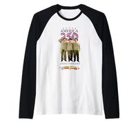 Les Trois Stooges+ États-Unis 250 Manche Raglan