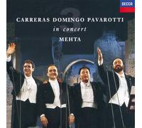 Carreras, Domingo, Pavarotti – Les trois ténors en concert à Rome (Cilea, Verdi, Puccini) – CD