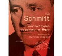 Les trois types de pensée juridique