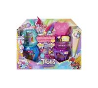 Les Trolls 3 - Coffret Mont Rageous Hair Pops - Figurine Et Accessoire - 3 Ans Et +