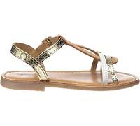 Les Tropeziennes Bada Fille Sandales Bride Cheville, Or Or Multi, 34 EU