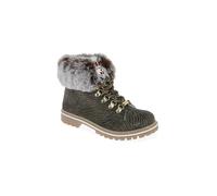 LES TROPEZIENNES PAR M. BELARBI Femme Lacen Chaussures Ville Bottes DE Neige, Kaki Zebre, 41 EU
