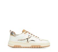 LES TROPEZIENNES PAR M. BELARBI Femme Agata Chaussures DETENTE Baskets/Sneaker, Blanc-Nude, 36 EU