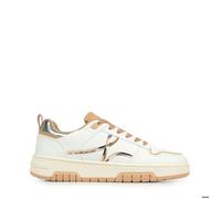 LES TROPEZIENNES PAR M. BELARBI Femme Agata Chaussures DETENTE Baskets/Sneaker, Blanc-Nude, 38 EU