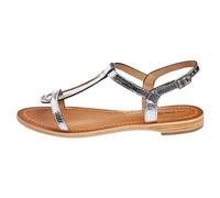 Les Tropeziennes Femme Hamat Chaussures>femme>sandales, Argent Argent Serpent, 40 EU