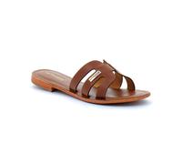 Les Tropeziennes - Mules Pour Femme En Cuir Damia - Marron - 39