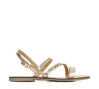 Les Tropéziennes par M. Belarbi Baden, Sandales Bride Arriere Femmes, Or (Or 642), 37 EU