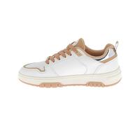 Les Tropéziennes par M. Belarbi Chaussures Agata Baskets détente Femme Blanc-Nude 38