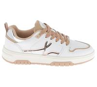LES TROPEZIENNES PAR M. BELARBI Femme Agata Chaussures DETENTE Baskets/Sneaker, Blanc-Nude, 38 EU