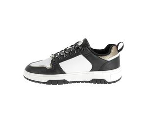 LES TROPEZIENNES PAR M. BELARBI Femme Agata Chaussures DETENTE Baskets/Sneaker, Noir-Multi, 37 EU