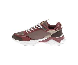 LES TROPEZIENNES PAR M. BELARBI Femme Arya Chaussures DETENTE Baskets/Sneaker, Bordeaux Multi, 37 EU
