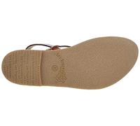 Sandales femme BATRESSE or en cuir Or 37