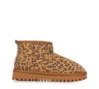 LES TROPEZIENNES PAR M. BELARBI Femme Chakirpo Chaussures Ville Bottes DE Neige, Camel Leopard, 39 EU