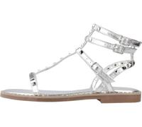 LES TROPEZIENNES PAR M. BELARBI Femme Coralie Chaussures Ville Sandale, Argent, 40