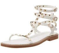 Les Tropeziennes par M. Belarbi Femme Coralie Chaussures Ville Sandale, Blanc, 36