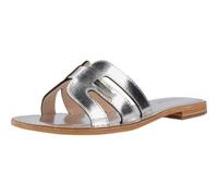 Les Tropeziennes par M. Belarbi Femme Damia Chaussures Ville Mule et Sabot, Argent, 38