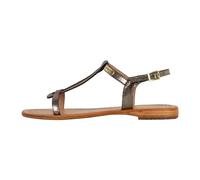 Les Tropeziennes par M. Belarbi Femme HAMAT Chaussures Ville Sandale, Noir Irise, 37