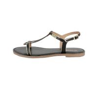 LES TROPEZIENNES PAR M. BELARBI Femme HAMATRIO Chaussures Ville Sandale et Nu-Pieds, Noir, 36 EU