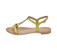 LES TROPEZIENNES PAR M. BELARBI Femme HAMESS Chaussures Ville Sandale, Jaune-Vert, 41 EU