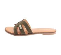 LES TROPEZIENNES PAR M. BELARBI HAMIGA Chaussures Ville Mule et Sabot, Kaki