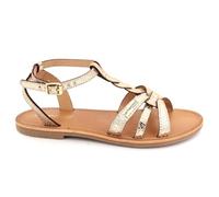 LES TROPEZIENNES PAR M. BELARBI Femme HAMSUNI Chaussures Ville Sandale, Or, 38