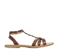 LES TROPEZIENNES PAR M. BELARBI Femme HAMSUNI Chaussures Ville Sandale, Tan, 41