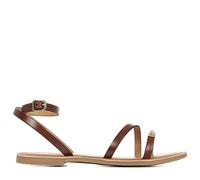 LES TROPEZIENNES PAR M. BELARBI Femme HANAK Chaussures Ville Sandale, Tan, 38