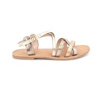 Les Tropeziennes par M. Belarbi Femme HAPAXGUM Chaussures Ville Sandale, Or-Multi, 37