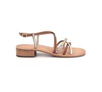 LES TROPEZIENNES PAR M. BELARBI Femme HARRYNA Sandale, Tan-Or, 39 EU