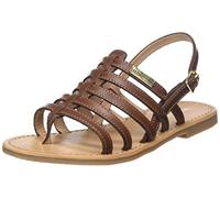 LES TROPEZIENNES PAR M. BELARBI Femme HIKA Chaussures Ville Entre-Doigt, Tan, 38 EU