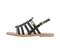 LES TROPEZIENNES PAR M. BELARBI Femme HIKANO Chaussures Ville Salome 1Er Pas, Noir-Serp, 37