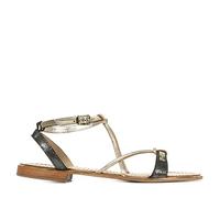 Les Tropéziennes par M. Belarbi Femme HIRONDEL Chaussures Ville Sandale, Noir Irise, 40