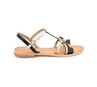 LES TROPEZIENNES PAR M. BELARBI Femme HIRONELA Chaussures Ville Sandale, Noir, 37 EU