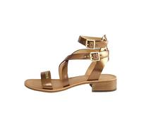 LES TROPEZIENNES PAR M. BELARBI Femme HOCEAN Chaussures Ville Sandale Talon Inf 5Cm, Bronze, 38 EU