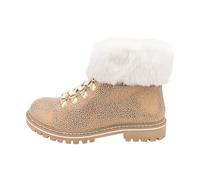 LES TROPEZIENNES PAR M. BELARBI Femme LACEN Chaussure de Neige, Beige-Leopard, 40 EU