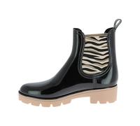 LES TROPEZIENNES PAR M. BELARBI Femme Noura Chaussures Ville Bottines/Boots, Noir-Zebre, 36 EU