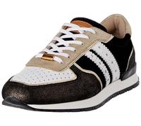 LES TROPEZIENNES PAR M.BELARBI Femme Soon Botte Tendance, Noir-Bronze, 38 EU