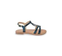 Sandales cuir enfant Backle LES TROPEZIENNES® PAR M. BELARBI turquoise 35