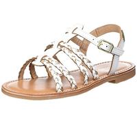 LES TROPEZIENNES PAR M. BELARBI Fille Baia Sandale, Blanc Multi, 30 EU