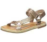 Sandales femme HIPSTO or en cuir Or 39