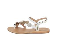 LES TROPEZIENNES PAR M. BELARBI, Holly, Chaussures Ville Entre-Doigt, Blanc-Or, 40