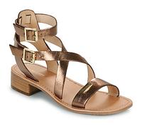 Les Tropéziennes par M. Belarbi Sandales femme HOCEAN Talon <5 cm Bronze 38 EU
