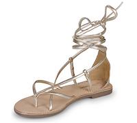 LES TROPEZIENNES PAR M. BELARBI Femme DJOYA Chaussures Ville Entre-Doigt, Or, 36 EU