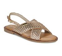 Les Tropéziennes par M. Belarbi Sandales femme DOA Or craquelé 37