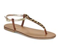 Les Tropeziennes par M. Belarbi Femme HARVIL Chaussures Ville Sandales, Leopard Multi, 37 EU