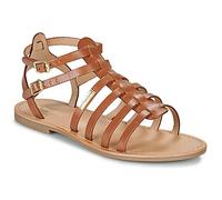 Les Tropéziennes par M. Belarbi – Sandales plates HIKAELA – Femme 37 Marron