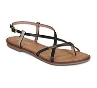 Les Tropéziennes Sandales MONAGUM plates à plusieurs brides Noir-Multi 39 EU Femme